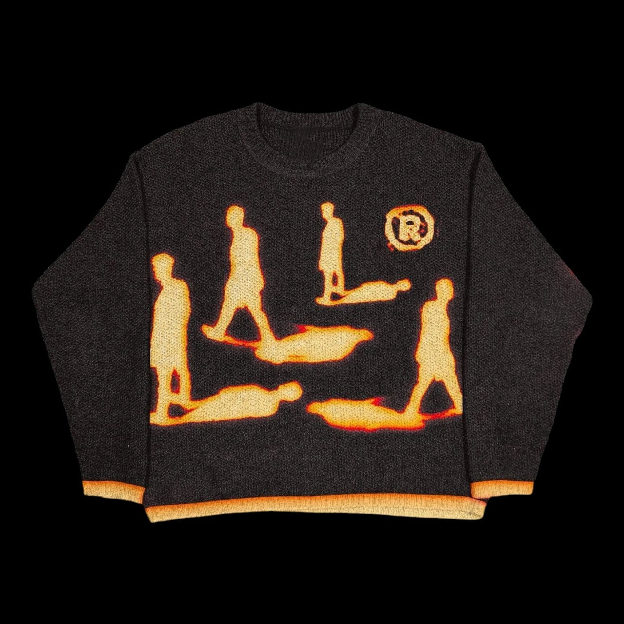 Flame Man Sweater