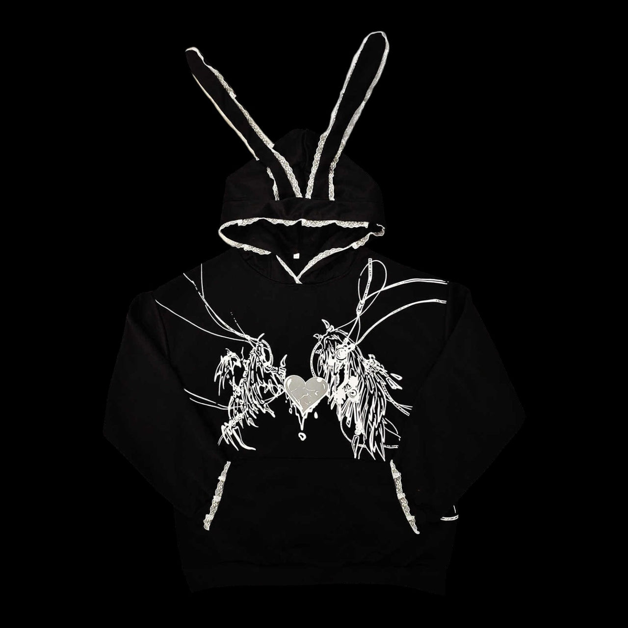 Rabbit Heart Hoodie